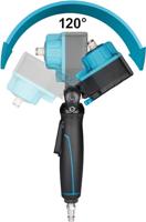 HAZET Twin Turbo slagmoersleutel 9012ATT · Losdraaimoment maximaal [Nm]: 550 Nm · 1/2 inch (12,5 mm) vierkant massief · L x B x H: 85 mm x 64 mm x 227 - thumbnail