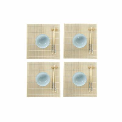 Sushi-set DKD Home Decor 14,5 x 14,5 x 31 cm Blauw Wit Keramiek Orientaals (16 Onderdelen) Sushi-set DKD Home Decor 14,5 x 14,5 x 31 cm Blauw Wit Keramiek Orientaals (16 Onderdelen)