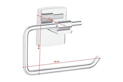 tesa klaam Toiletrolhouder Lijm Metaal