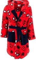 Spider-Man Marvel Badjas - Blauw - zachte fleece ochtendjas - Spiderman - maat 128 - thumbnail