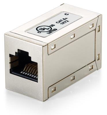 Equip 221169 rj45 inline coupler f/f cat.6a full shielded