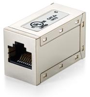 Equip 221169 rj45 inline coupler f/f cat.6a full shielded - thumbnail