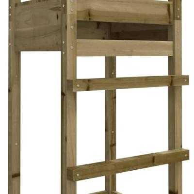 VidaXL Speeltoren 53x46,5x169 cm geïmpregneerd grenenhout