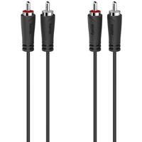 Hama AUDIOKABEL, 2 CINCH-STEKKERS - 2 CINCH-STEKKERS, 3,0 M Audio kabel - thumbnail