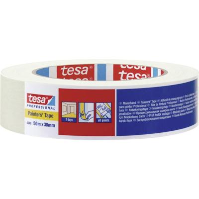 tesa STANDARD 04348-00017-03 Maskeertape tesakrepp Beige (l x b) 50 m x 30 mm 1 stuk(s) tesa STANDARD 04348-00017-03 Maskeertape tesakrepp Beige (l x b) 50 m x 30 mm 1 stuk(s)