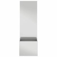 Tuinplant met Decoratief Paneel Zilver 50 x 140 cm - thumbnail