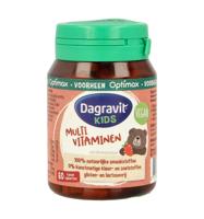 Dagravit Kids Multivitaminen Kauwtabletten Aardbeien - thumbnail