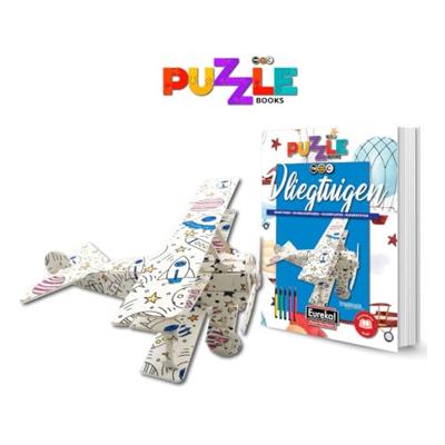 Eureka Puzzelboek Vliegtuigen