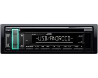 JVC KD-T401 1DIN Autoradio-CD/USB, USB 2.0 poort en AUX-ingang vooraan - thumbnail