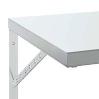 Wandschappen 2 st 75x40 cm roestvrijstaal zilverkleurig - thumbnail