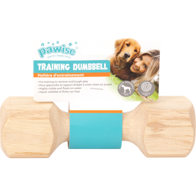 Pawise Wooden retrieving dumbbell m-20 Pawise Wooden retrieving dumbbell m-20