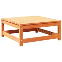 8-delige Loungeset met kussens massief grenenhout wasbruin - thumbnail