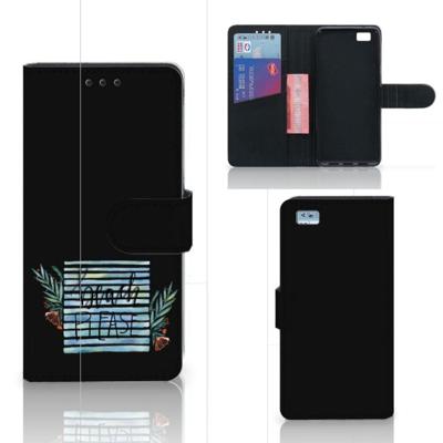 Huawei Ascend P8 Lite Leuk Hoesje Boho Beach