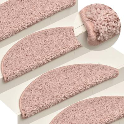 Trapmatten 15 st 56x17x3 cm Lichtroze Halfrond