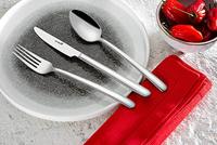 Sola Bestekset Donau - 18/10 RVS - 24 delig / 6 personen - thumbnail