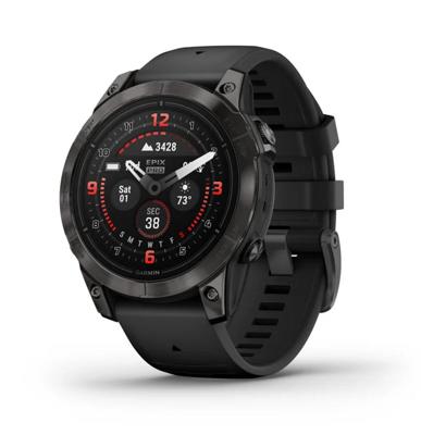 Garmin epix Pro (Gen 2) Sapphire Edition, 47mm, High Performance Smartwatch, Geavanceerde trainingstechnologie, ingebouwde zaklamp, zwart
