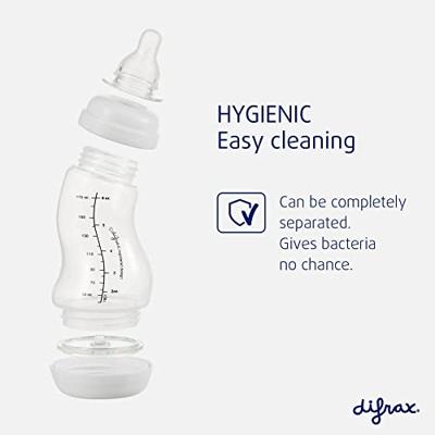 Difrax Doublepack S-babyfles Natural 250ml - Blossom/Caramel