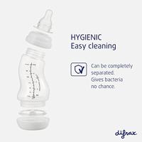 Difrax Doublepack S-babyfles Natural 250ml - Blossom/Caramel - thumbnail