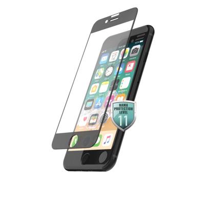 Hama Gehard glas voor Apple iPhone 7/8/SE 2020/SE 2022 '3D-fullscreen ' (displaybescherming, hardheid 10H, dikte 0,33 mm, eenvoudige installatie, krasbestendig, anti-vingerafdruk), zwart