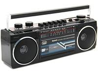 Trevi RR 501 BT Stereo Boombox draagbaar Bluetooth, USB, SD, MP3, zwart - thumbnail