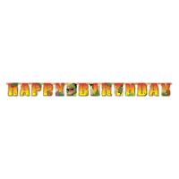 Haza Witbaard letterslinger happy birthday, 220cm - thumbnail
