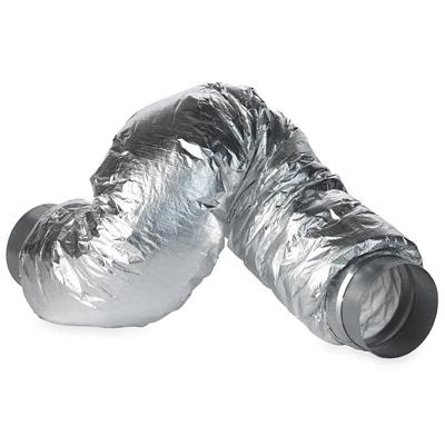 Flexibele Geluidsdemper Met Verbinding Buis Ø 150mm - Lengte 1 Meter Flexibele Geluidsdemper Met Verbinding Buis Ø 150mm - Lengte 1 Meter