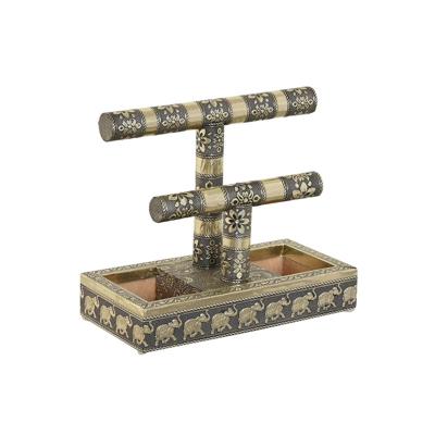 Doos-Juwelenkistje Home ESPRIT Wit Champagne Hout Aluminium 20 x 10 x 18 cm Doos-Juwelenkistje Home ESPRIT Wit Champagne Hout Aluminium 20 x 10 x 18 cm