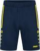 JAKO 8589 Trainingsshort Allround - Marine/Fluogeel - S