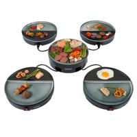 Chef's Dinner Party - Gourmetstel - Glazed Grey - 4 personen - PFAS-vrij - thumbnail