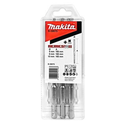 Makita Accessoires P4S: Sds-Plus Boor 3-Dlg Set - B-59075 - B-59075
