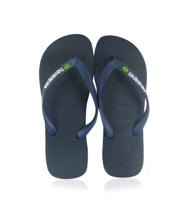 Havaianas Brasil logo navy blue donkerblauw maat 3738 - thumbnail