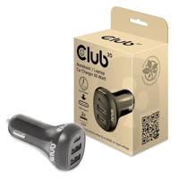 club3D CAC-1921 USB-oplader 36 W 2x USB-A, 1x USB-C Zwart Binnen - thumbnail