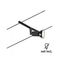 Paulmann 12V-kabelsysteem lamp GU5.3 Zwart (mat), Chroom - thumbnail