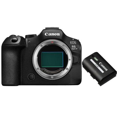 Canon EOS R6 Mark III + Battery pack LP-E6P