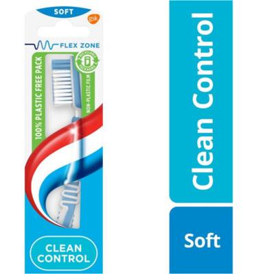 Aquafresh Tandenborstel clean control soft 1 Stuks