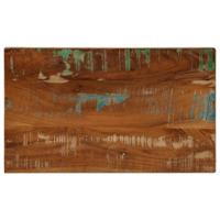 Tafelblad rechthoekig 50x20x2,5 cm massief gerecycled hout - thumbnail