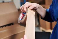Tesa Verpakkingstape papier | zeemleer | lengte 50 m | breedte 50 mm | 6 stuks - 04713-00000-00 04713-00000-00 - thumbnail