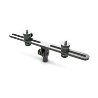 Gravity MSSTB01PRO T-bar voor 2 microfoons - thumbnail