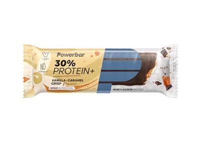 PowerBar 30% Protein Plus Energiereep Vanille Caramel Crisp x15