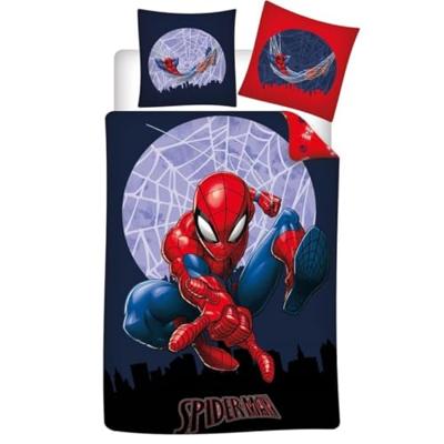 Spiderman Dekbedovertrek spinnenweb polykatoen 140 x 200 cm Spiderman Dekbedovertrek spinnenweb polykatoen 140 x 200 cm