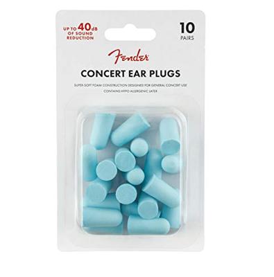 Fender Concert Ear Plugs Daphne Blue (10 paar) gehoorbescherming