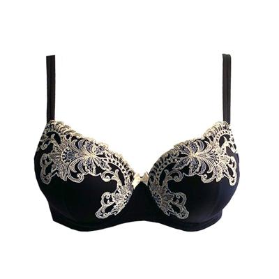 AMBRA Lingerie BH's Titanium Push-up BH blauw 0439