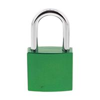 Burg Wächter 39451 Hangslot 40.00 mm Verschillend sluitend Groen Sleutelslot - thumbnail
