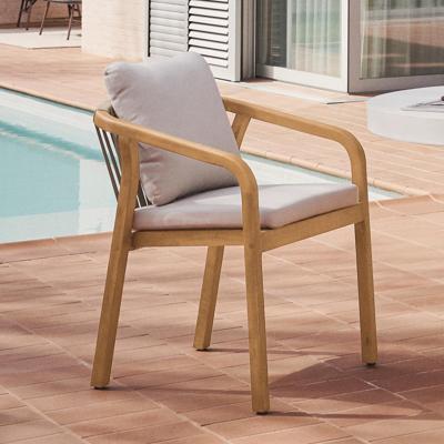 Kave Home Eetkamerstoel 'Malaret' Eucalyptushout en gevlochten touw, kleur Beige Kave Home Eetkamerstoel 'Malaret' Eucalyptushout en gevlochten touw, kleur Beige