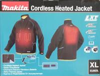 Makita dcj205zxl | verwarmde jas xl | zonder accu's, lader, inclusief jasadapter - thumbnail