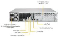 Supermicro SuperServer 5029P-WTR Intel C622 LGA 3647 Rack (2U) zwart - Barebone-servers (Intel C622, LGA 3647, DDR4-SDRAM, 768 GB, 192 GB, 2133,2400,2666 MHz) - thumbnail