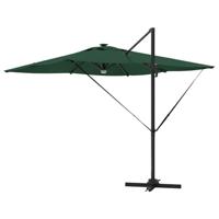 Roma Parasol Groen 286 x 285 x 270 cm Aluminium en Polyester - thumbnail