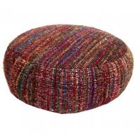 Yogi & Yogini Meditatiekussen Rond Veelkleurig - 33 x 17 cm - thumbnail