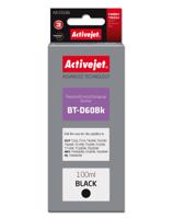 Activejet AB-D60BK inkt (vervanging Brother BT-D60BK; Supreme; 100 ml; zwart) - thumbnail