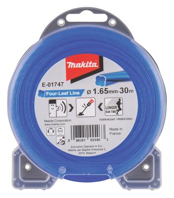 Makita Maaidraad 1,65x30 meter blauw - E-01747 - thumbnail